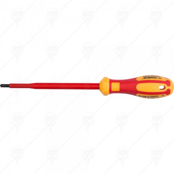 Отвертка С-PLUS PZ1x80 {PZ-SL} 1000V CF