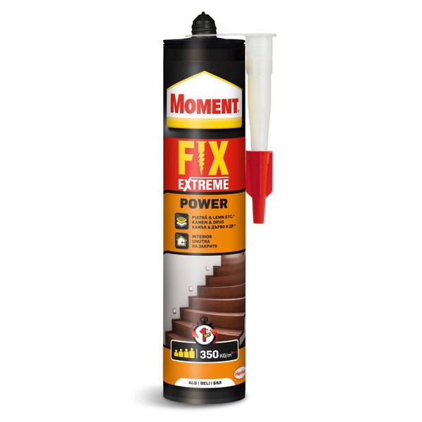 Лепило Момент POWER FIX 385гр. Лепило Момент POWER FIX 385гр.