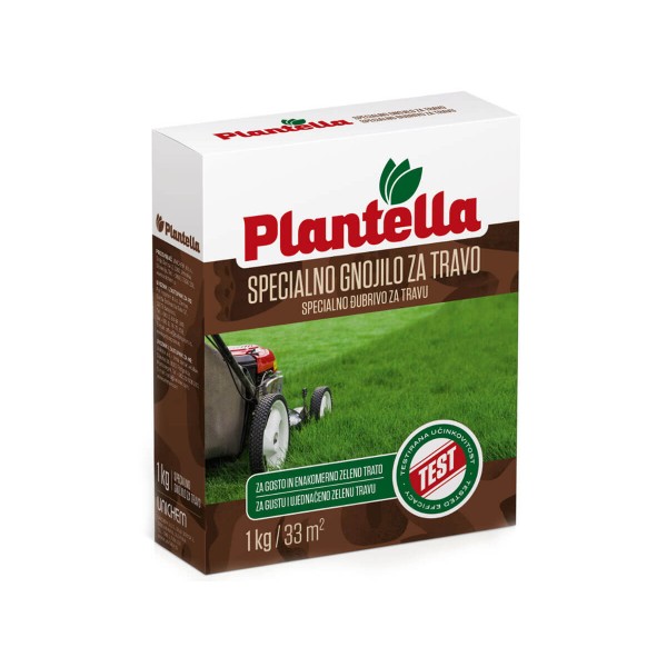 Plantella гранулиран тор за всички видове трева 1 кг.