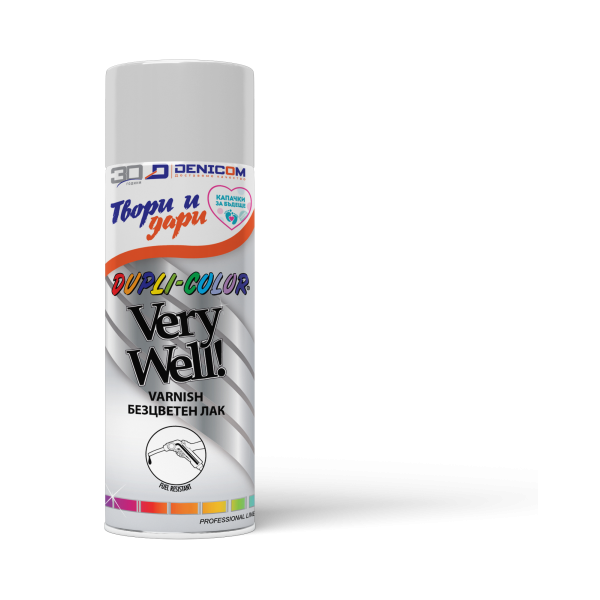 Спрей VERY WELL лак гланц