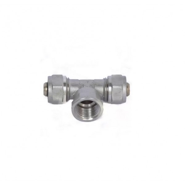 Адаптор троен, женски 16x1/2x16 Адаптор троен, женски 16x1/2x16