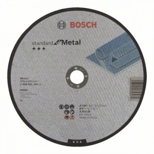 Диск BOSCH за рязане метал 230х3х2,23